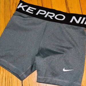 Nike Pro Gray Shorts